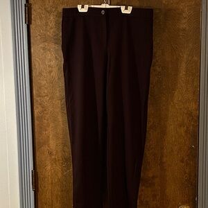 Eileen Fisher Women’s  Rich Eggplant Dress Trousers